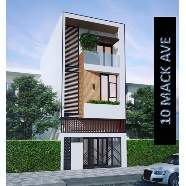 Infill home — 10 Mack Ave, Toronto